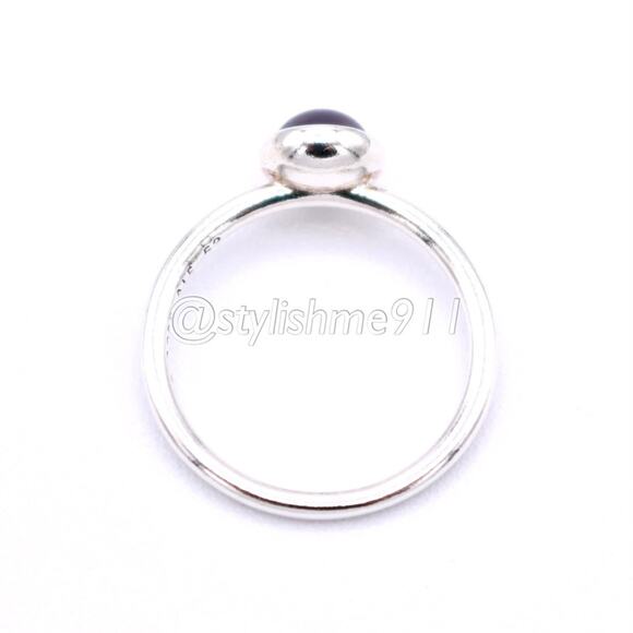 Authentic Pandora Small Poetic Droplet Ring - 190983ACZ - Picture 6 of 14